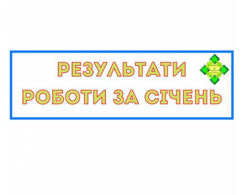 Результати роботи Центру надання адміністративних послуг Нововодолазької селищної ради за січень 2021 року